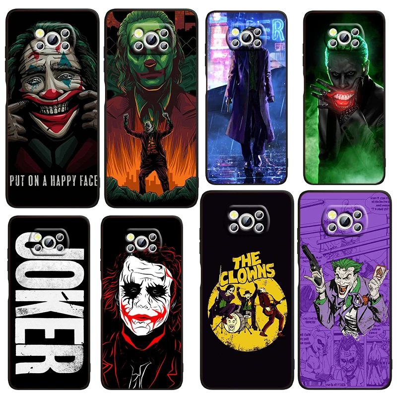 Anime Luxury Joker LoGo Phone Case For Xiaomi Mi Poco X4 X3 NFC F4 F3 GT M5 M5s M4 M3 Pro C40 C3 5G Funda TPU Black Cover
Anime Luxury Joker LoGo Phone Case For Xiaomi Mi Poco X4 X3 NFC F4 F3 GT M5 M5s M4 M3 Pro C40 C3 5G Funda TPU Black Cover