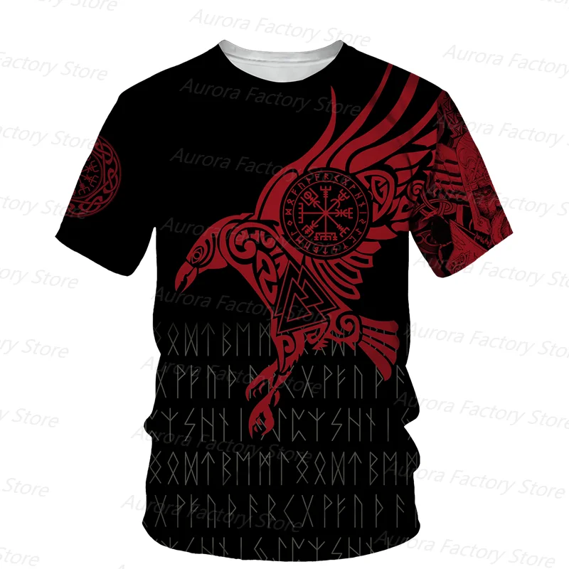 Summer Men's Viking Odin Pattern O-Neck T-Shirt Vintage Short Sleeve Clothing Casual Oversized Streetwear Male Fashion Tees&Tops
Summer Men's Viking Odin Pattern O-Neck T-Shirt Vintage Short Sleeve Clothing Casual Oversized Streetwear Male Fashion Tees&Tops