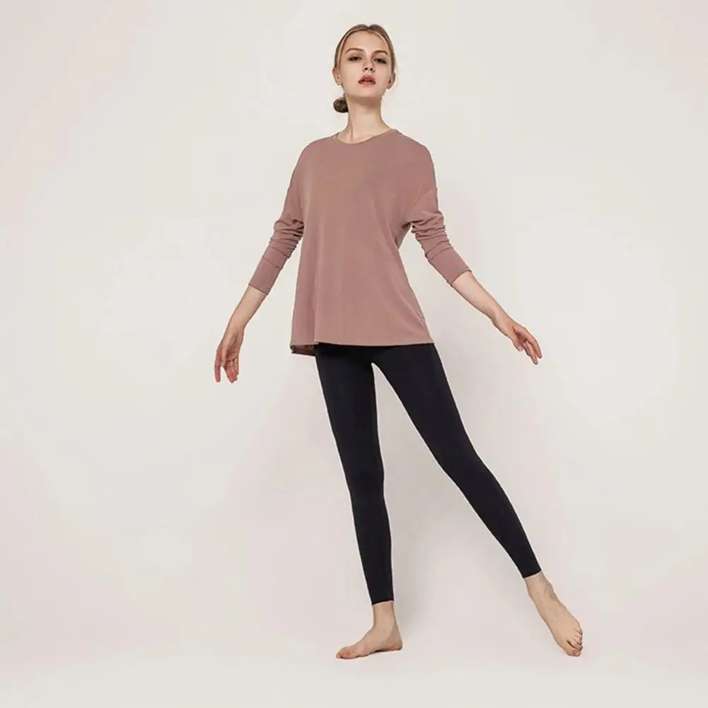 Women Yoga Top Breathable Autumn Jogging Soft Round Neck Women Yoga T-shirt T-shirt for Running
Women Yoga Top Breathable Autumn Jogging Soft Round Neck Women Yoga T-shirt T-shirt for Running