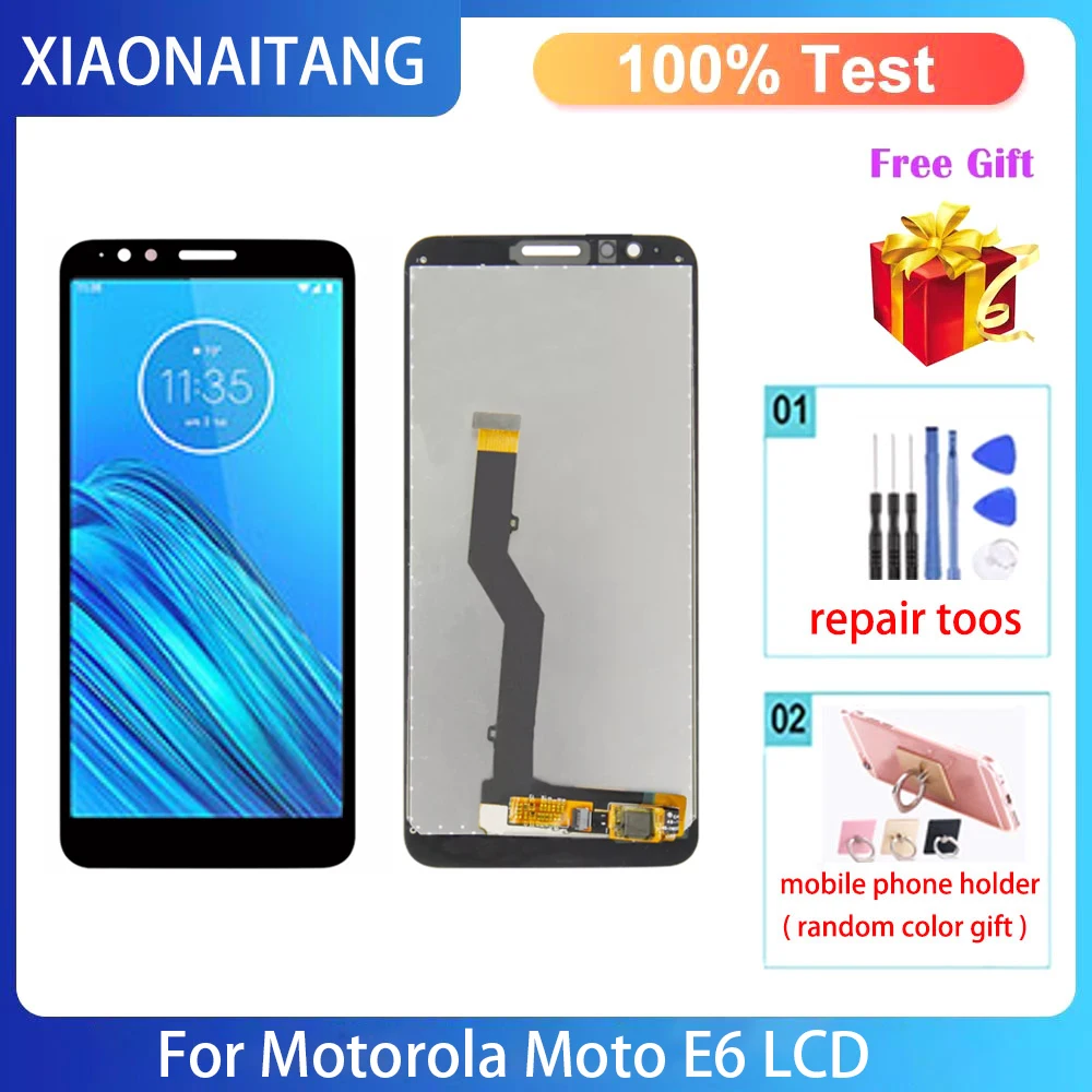 5.5" Original IPS lcd For Motorola Moto E6 LCD Display Touch Screen Digitizer Assembly Replacement For MOTOE6 XT2005-3, XT2005-1
5.5" Original IPS lcd For Motorola Moto E6 LCD Display Touch Screen Digitizer Assembly Replacement For MOTOE6 XT2005-3, XT2005-1