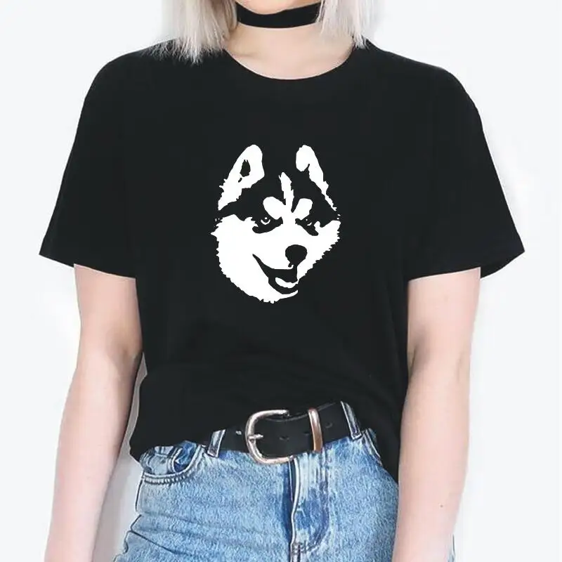 Harajuku Siberian Husky Print Cotton T Shirt Women Tops Summer Short Sleeve Tee Shirt Femme Casual Funny Tshirt Camiseta Mujer
Harajuku Siberian Husky Print Cotton T Shirt Women Tops Summer Short Sleeve Tee Shirt Femme Casual Funny Tshirt Camiseta Mujer