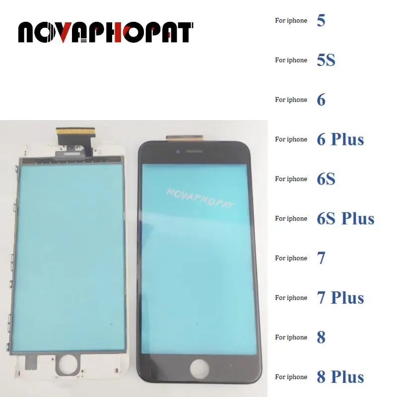 10 шт., сенсорный экран для iPhone 5 5G 6 6S 7 8 Plus, ЖК-дисплей, стеклянный объектив, дигитайзер, панель с металлической рамкой
10 шт., сенсорный экран для iPhone 5 5G 6 6S 7 8 Plus, ЖК-дисплей, стеклянный объектив, дигитайзер, панель с металлической рамкой