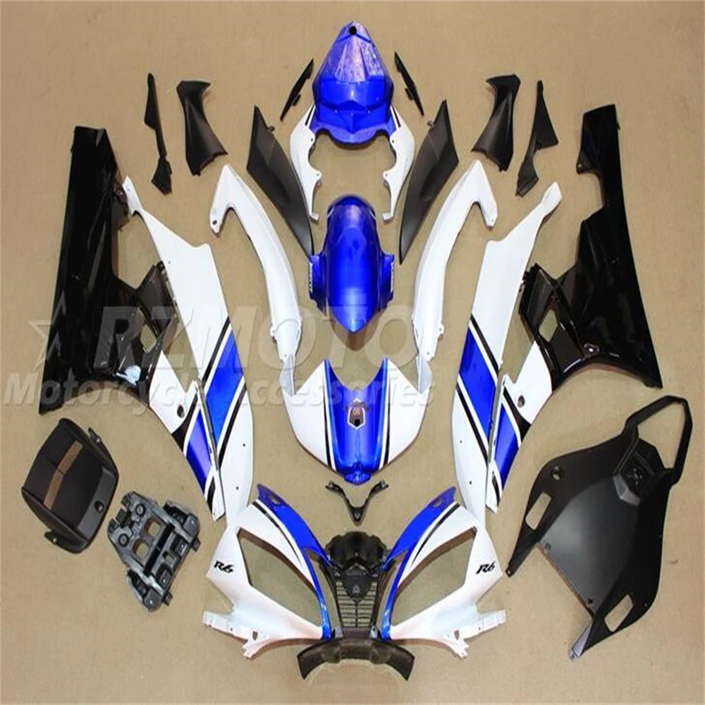 New ABS JP Motorcycle Bike Fairings Kit Fit For YAMAHA YZF- R6 2006 2007 06 07 Bodywork Set Shell Custom Blue White
New ABS JP Motorcycle Bike Fairings Kit Fit For YAMAHA YZF- R6 2006 2007 06 07 Bodywork Set Shell Custom Blue White