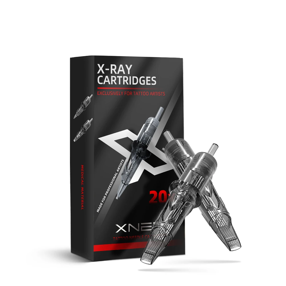 

XNET X-RAY Cartridge Tattoo Needles Magnum M1 Disposable Sterilized Safety Tattoo Cartridge for Cartridge Machines Grips 20pcs