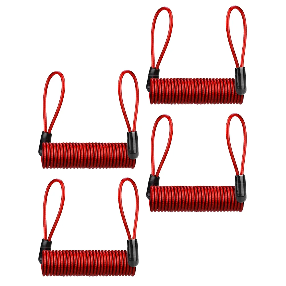 4Pcs Disc Lock Cable Novel Practical Portable Steel Reminder Cable Bike Lock Cable Bike Accessories
4Pcs Disc Lock Cable Novel Practical Portable Steel Reminder Cable Bike Lock Cable Bike Accessories