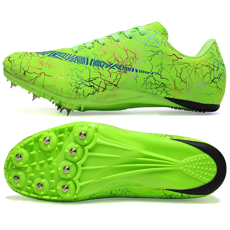 Men Spikes Shoes on Track Field Sneakers Women Running Training Shoes Lightweight Racing Match Big Sport Shoes Race Sneakers
Men Spikes Shoes on Track Field Sneakers Women Running Training Shoes Lightweight Racing Match Big Sport Shoes Race Sneakers