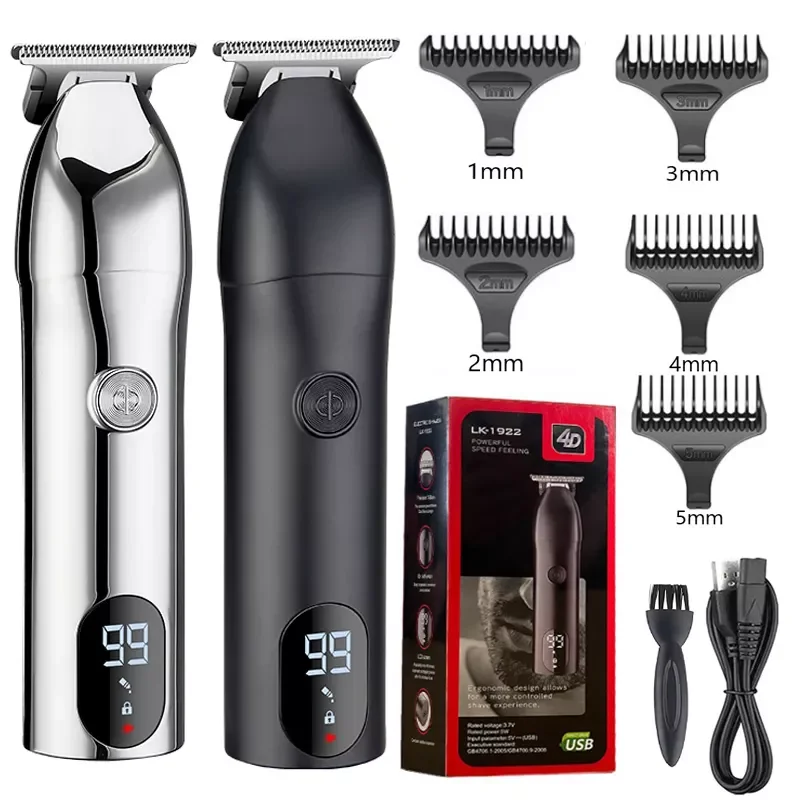 Ceramic Blade Electric Hair Clipper Men Barber Beard Trimmer Rechargeable Hair Cutting Machine for Men Low Noise Adult Hair Cut
Ceramic Blade Electric Hair Clipper Men Barber Beard Trimmer Rechargeable Hair Cutting Machine for Men Low Noise Adult Hair Cut