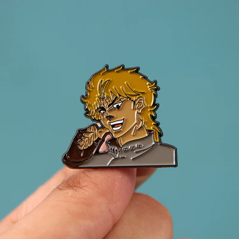 XM-funny Anime Peripheral JOJO Brooch Popular Manga Fan Decoration Anime Accessories
XM-funny Anime Peripheral JOJO Brooch Popular Manga Fan Decoration Anime Accessories