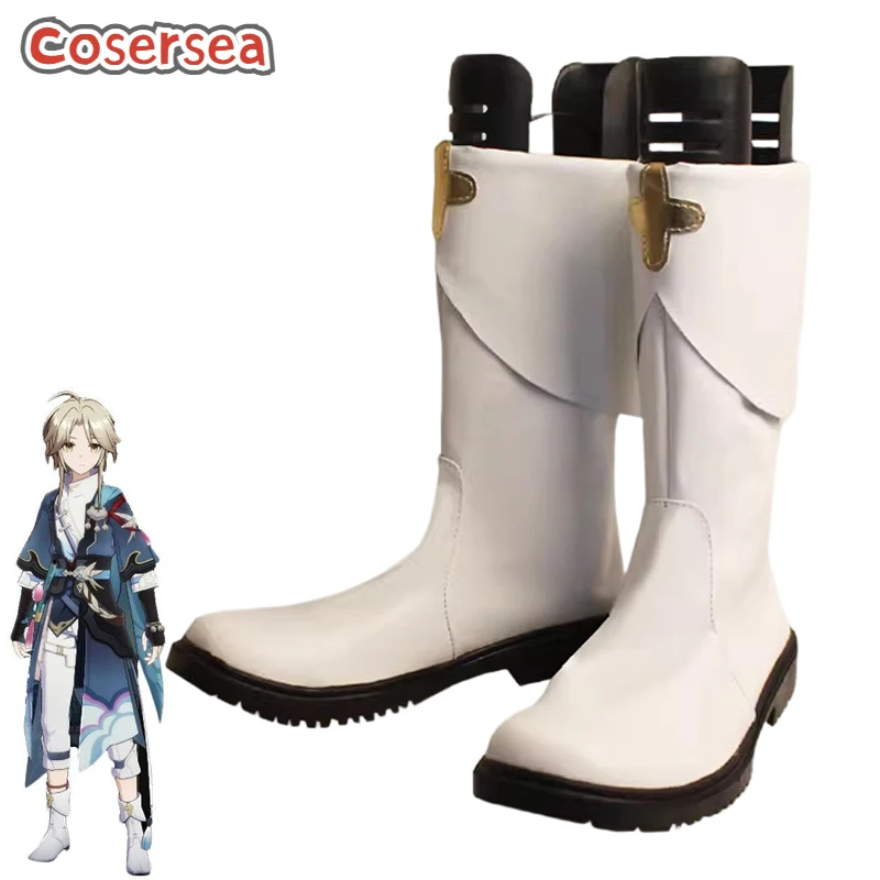 Cosersea Yanqing Cosplay Shoes Game Honkai Star Rail Yanqing Female Or Male Flat Heels Women White PU Leather Shoes
Cosersea Yanqing Cosplay Shoes Game Honkai Star Rail Yanqing Female Or Male Flat Heels Women White PU Leather Shoes
