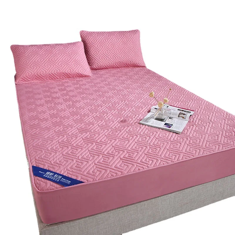 Новинка 2023, хлопковая однотонная натяжная простыня, утолщенная, нескользящая, с полным покрытием 
Новинка 2023, хлопковая однотонная натяжная простыня, утолщенная, нескользящая, с полным покрытием