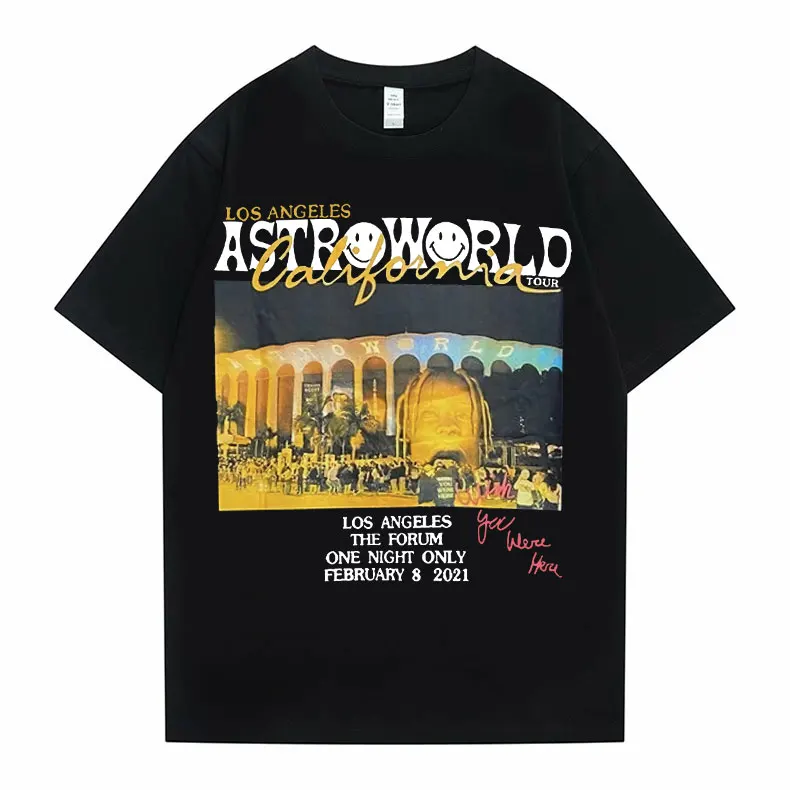Travis Scott Cactus Jack ASTROWORLD TOUR WISH YOU WERE HERE Tshirt Summer Tops Men Women Fashion High Quality Short Sleeve Tees
Travis Scott Cactus Jack ASTROWORLD TOUR WISH YOU WERE HERE Tshirt Summer Tops Men Women Fashion High Quality Short Sleeve Tees