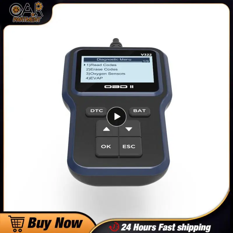 Plug&play Car Diagnostic Instrument Automobile Fault Detector V322 Portable Obd Automobile Fault Detector Car Diagnostic Tool
Plug&play Car Diagnostic Instrument Automobile Fault Detector V322 Portable Obd Automobile Fault Detector Car Diagnostic Tool