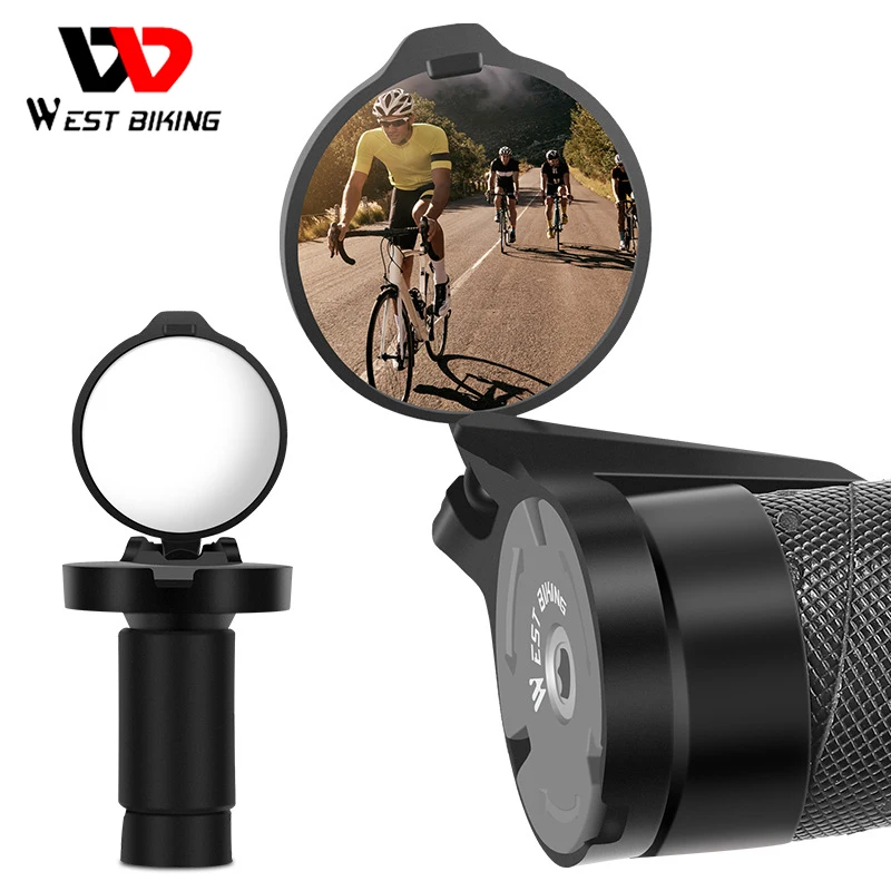 WEST BIKING Road Bike Rearview Mirror Folding Hidden Type MTB Handlebar Rear View Mirror Bicycle Grip Plug Cycling Accessories
WEST BIKING Road Bike Rearview Mirror Folding Hidden Type MTB Handlebar Rear View Mirror Bicycle Grip Plug Cycling Accessories