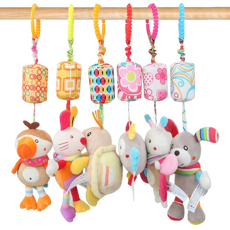 Baby Rattle Toys Cute Animal Plush Stroller Toys Mobiles Cartoon Hanging Bell Infant Educational Bed Hanging Toy 0-12 Months
Baby Rattle Toys Cute Animal Plush Stroller Toys Mobiles Cartoon Hanging Bell Infant Educational Bed Hanging Toy 0-12 Months