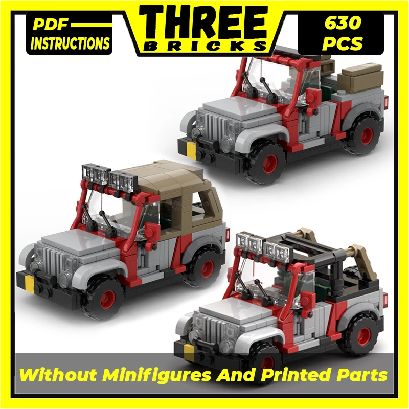 Technical Moc Bricks Dinosaur Films Model Park Staff Car Modular Building Blocks Gifts Toys For Children DIY Sets Assembling
Technical Moc Bricks Dinosaur Films Model Park Staff Car Modular Building Blocks Gifts Toys For Children DIY Sets Assembling