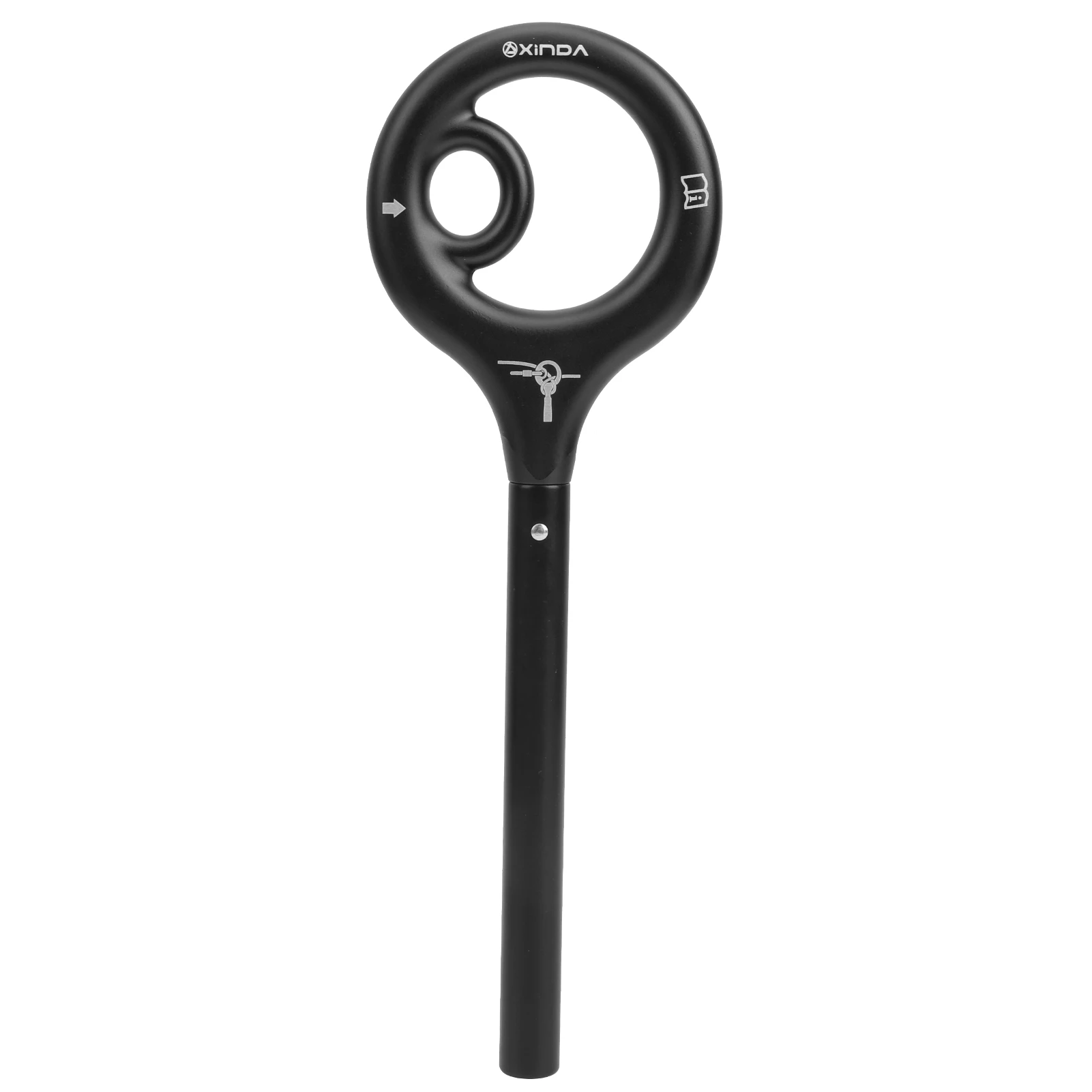 Outdoor Descender Aluminum Alloy Descent Abseiling Device Rock Climbing EquipmentBlack
Outdoor Descender Aluminum Alloy Descent Abseiling Device Rock Climbing EquipmentBlack