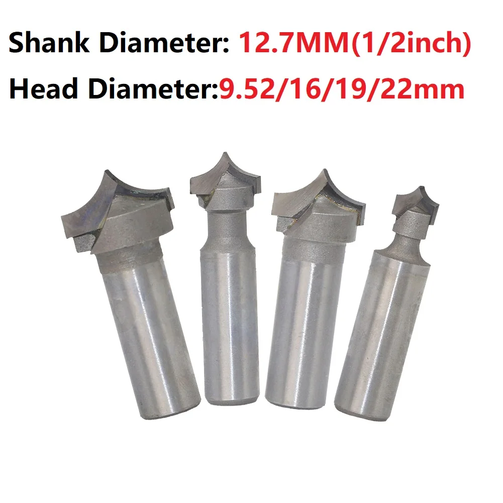 CNC Router Bit 12.7mm Shank Point Cut Carbide Tip Milling Cutter For Wood 9.52/16/19/22mm Woodworking Mechanical Workshop Tools
CNC Router Bit 12.7mm Shank Point Cut Carbide Tip Milling Cutter For Wood 9.52/16/19/22mm Woodworking Mechanical Workshop Tools
