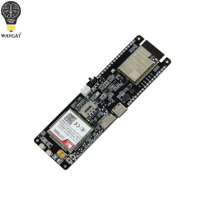 official TTGO T-SIM7000G Module ESP32-WROVER-B Chip WiFi Bluetooth 18560 Battery Holder Solar Charge Development Board
official TTGO T-SIM7000G Module ESP32-WROVER-B Chip WiFi Bluetooth 18560 Battery Holder Solar Charge Development Board