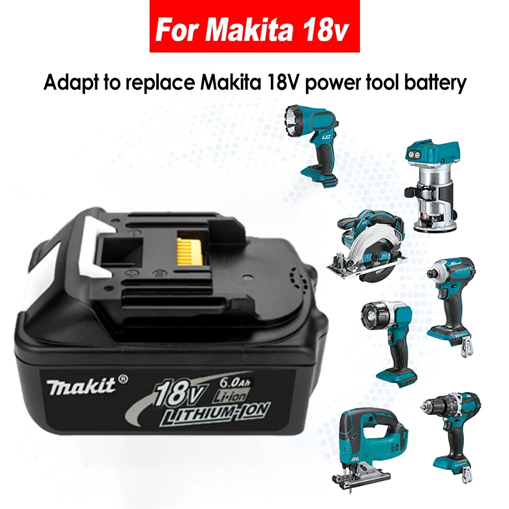 Upgraded Superbattery 18V Makita BL1860 BL1850B BL1850 BL1840 BL1830 BL1820 BL1815 LXT-400 Replacement Lithium Battery
Upgraded Superbattery 18V Makita BL1860 BL1850B BL1850 BL1840 BL1830 BL1820 BL1815 LXT-400 Replacement Lithium Battery