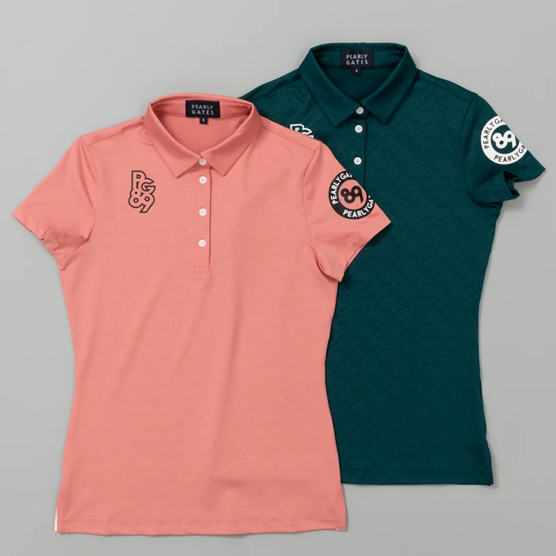 Женская футболка с коротким рукавом PG Golf, быстросохнущая одежда для гольфа, летняя одежда с буквенным принтом, облегающая эластичная Корейс...
Женская футболка с коротким рукавом PG Golf, быстросохнущая одежда для гольфа, летняя одежда с буквенным принтом, облегающая эластичная Корейс...