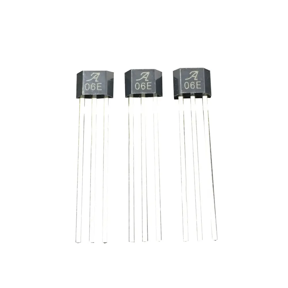 10Pcs A1106EUA-T 06E TO-92S Hall sensor Unipolar Hall switch Low sensitivity Hall,Hall effect unipolar switch continuous
10Pcs A1106EUA-T 06E TO-92S Hall sensor Unipolar Hall switch Low sensitivity Hall,Hall effect unipolar switch continuous