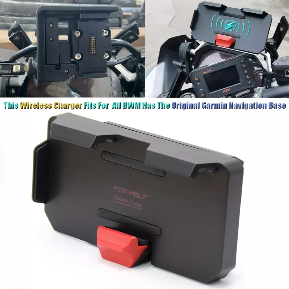 NEW2023 Mobile Motorcycle Navigation Bracket Wireless Charging Support For R1200GS F800GS ADV F700GS R1250GS CRF1000L F850GS AD
NEW2023 Mobile Motorcycle Navigation Bracket Wireless Charging Support For R1200GS F800GS ADV F700GS R1250GS CRF1000L F850GS AD