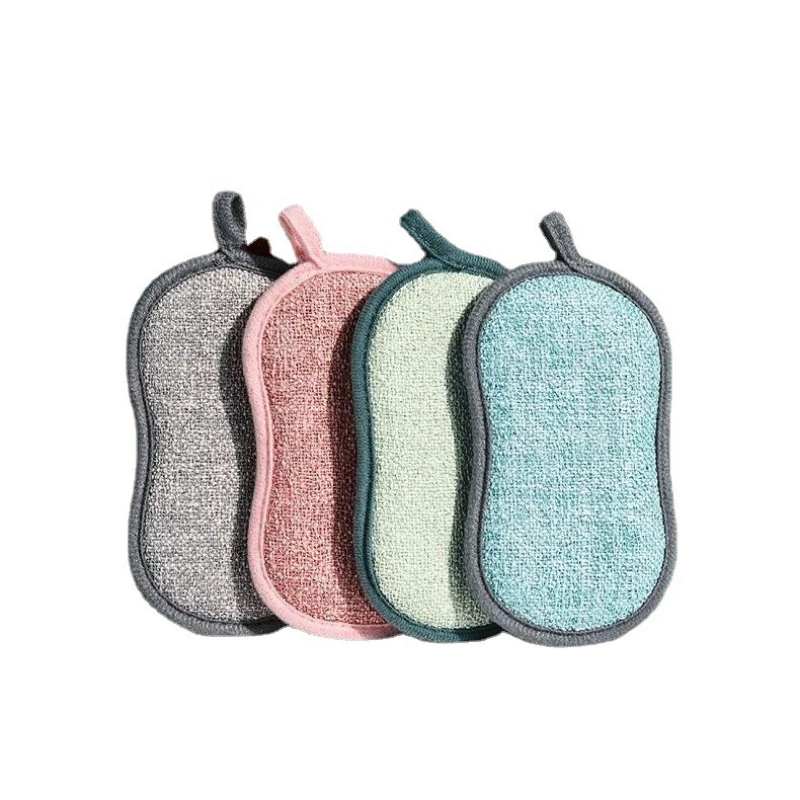 Cleaning Brushes Double-sided Strong Decontamination Wiping Pot Artifact Baijie Cloth Dishwashing Magic Sponge Cleaning Cloth
Cleaning Brushes Double-sided Strong Decontamination Wiping Pot Artifact Baijie Cloth Dishwashing Magic Sponge Cleaning Cloth