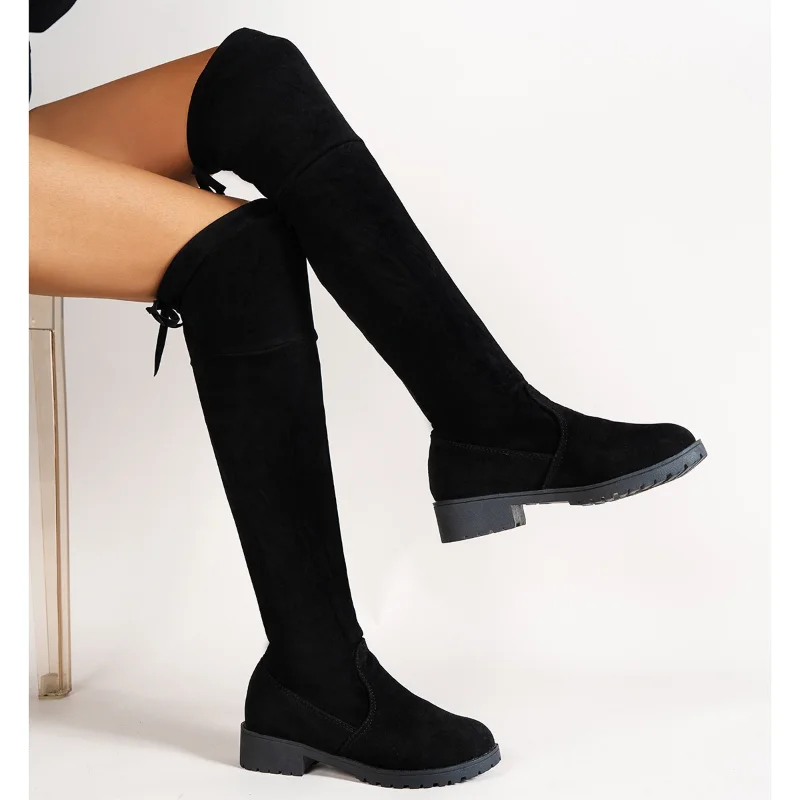 Plus Size 35-41 2022 Winter Over The Knee Boots Women Stretch Fabric Thigh High Sexy Woman Black Long Boots Zapatos De Mujer
Plus Size 35-41 2022 Winter Over The Knee Boots Women Stretch Fabric Thigh High Sexy Woman Black Long Boots Zapatos De Mujer