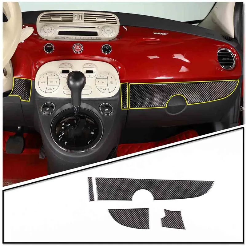 For 2011-2019 Fiat 500 soft carbon fiber car styling Car center console decorative sticker car interior protection accessories
For 2011-2019 Fiat 500 soft carbon fiber car styling Car center console decorative sticker car interior protection accessories