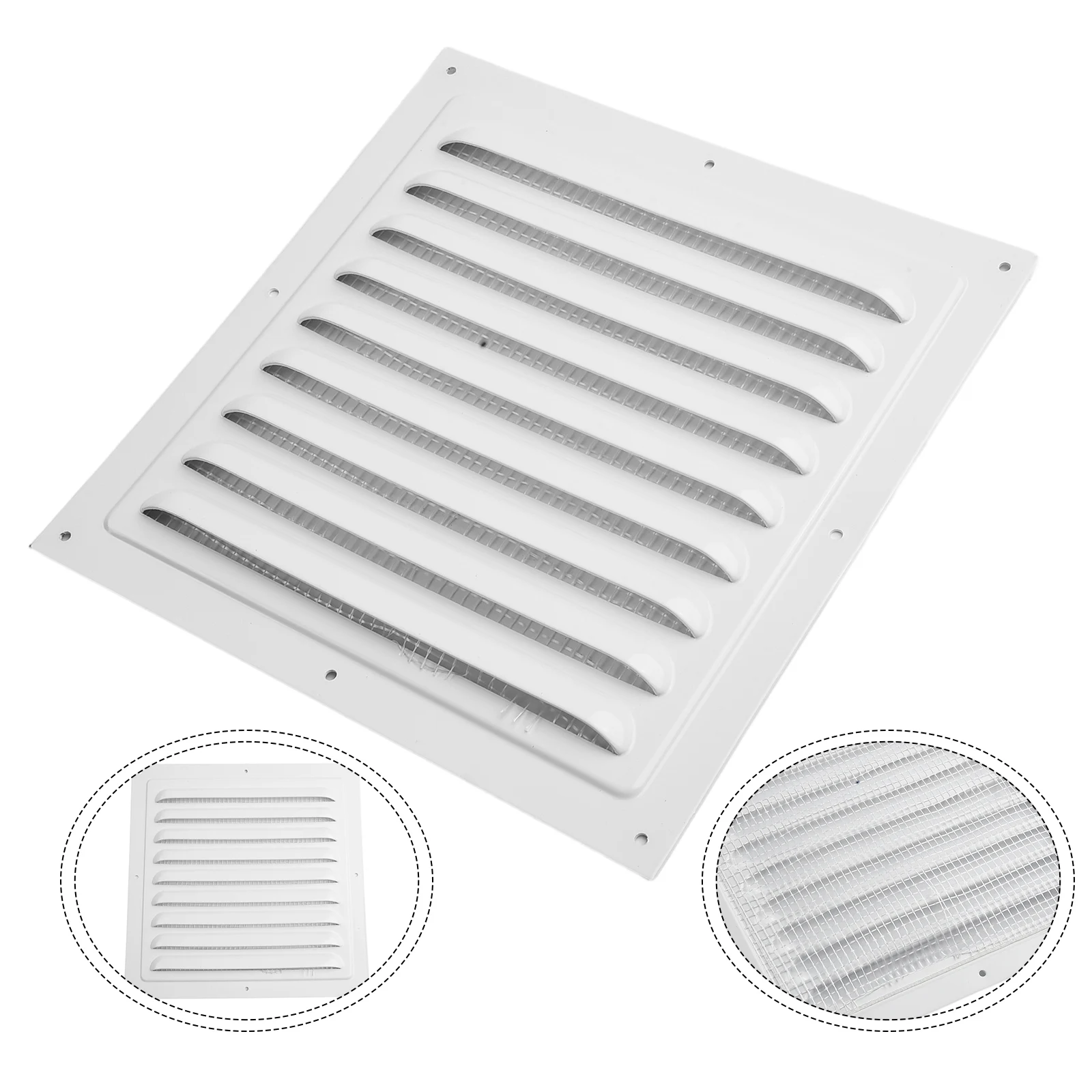 Home Improvement Air Vent Garden Room Hot Sale Reliable Simple White Aluminum Convenient Air Ventilation Cover Louver Ducting
Home Improvement Air Vent Garden Room Hot Sale Reliable Simple White Aluminum Convenient Air Ventilation Cover Louver Ducting