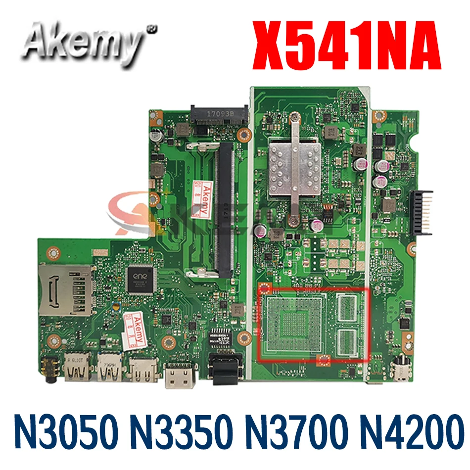 Материнская плата для ноутбука X541NA N3350 N4200 CPU для ASUS X541NA X541N X541NC, оригинальная материнская плата для ноутбука
Материнская плата для ноутбука X541NA N3350 N4200 CPU для ASUS X541NA X541N X541NC, оригинальная материнская плата для ноутбука