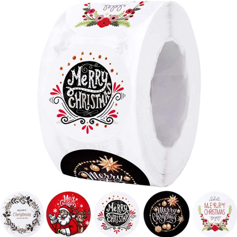500pcs/roll Merry Christmas Festival Sticker DIY Scrapbook Envelope Festival Package Sealing Baking Business Decoration Stickers
500pcs/roll Merry Christmas Festival Sticker DIY Scrapbook Envelope Festival Package Sealing Baking Business Decoration Stickers