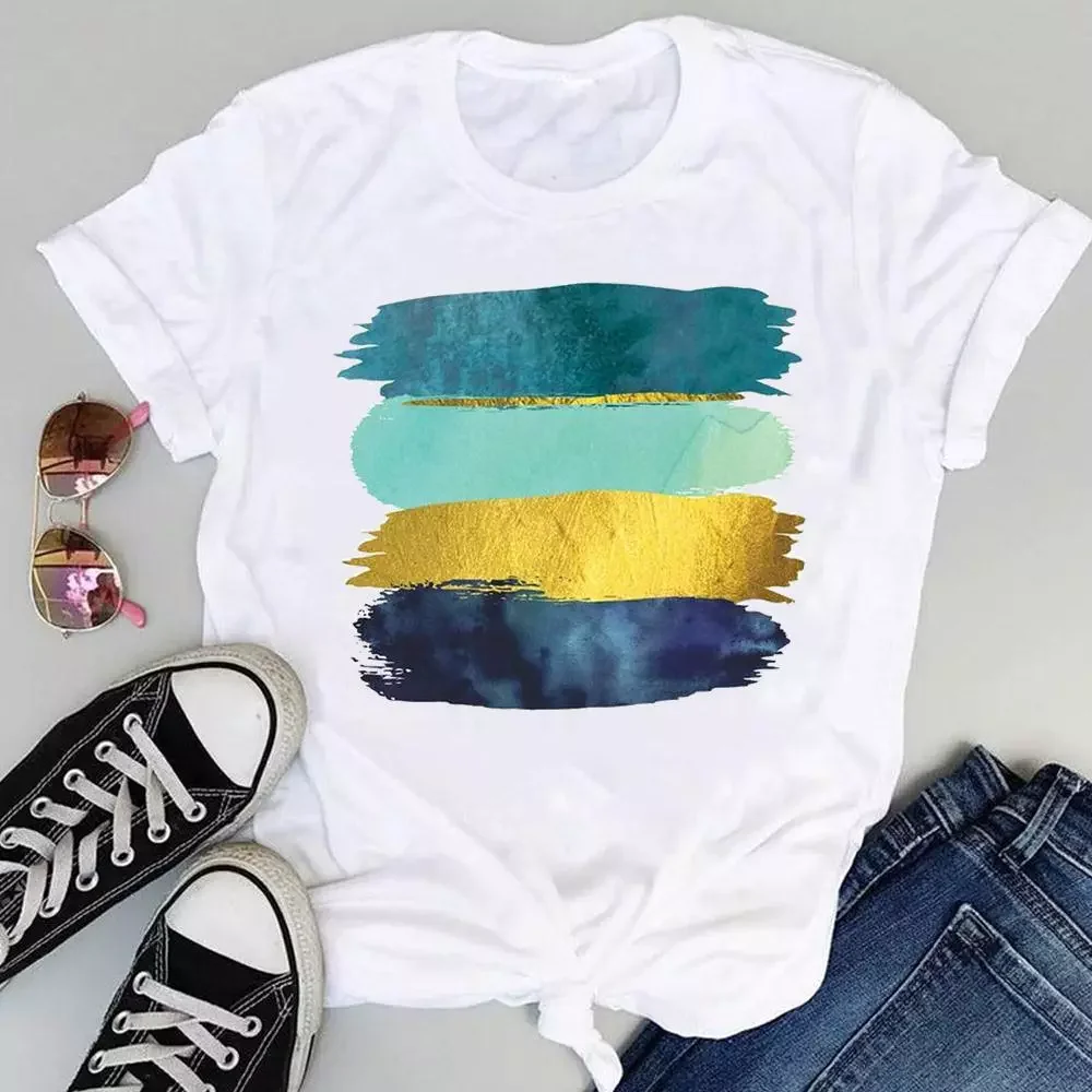 Tees Striped Lovely 90s Fashion Short Sleeve Tshirts Cartoon Print Summer Female Regular Clothes Tops Graphic T-Shirt
Tees Striped Lovely 90s Fashion Short Sleeve Tshirts Cartoon Print Summer Female Regular Clothes Tops Graphic T-Shirt