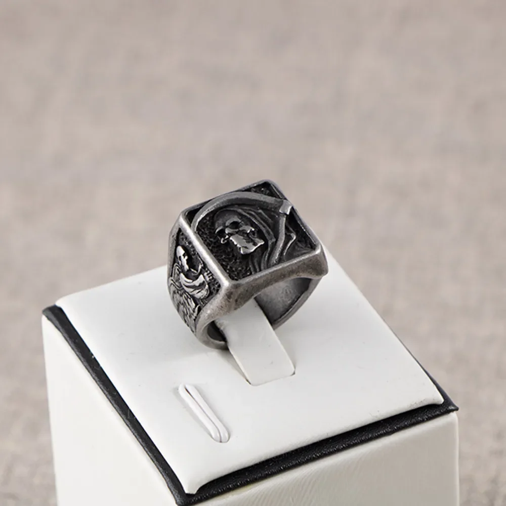 New Punk Style Men's Ring Retro Alloy Steel Ring for Men Vintage Gothic Skeleton Fashion Jewelry Acccessories Wholesale Gifts
New Punk Style Men's Ring Retro Alloy Steel Ring for Men Vintage Gothic Skeleton Fashion Jewelry Acccessories Wholesale Gifts