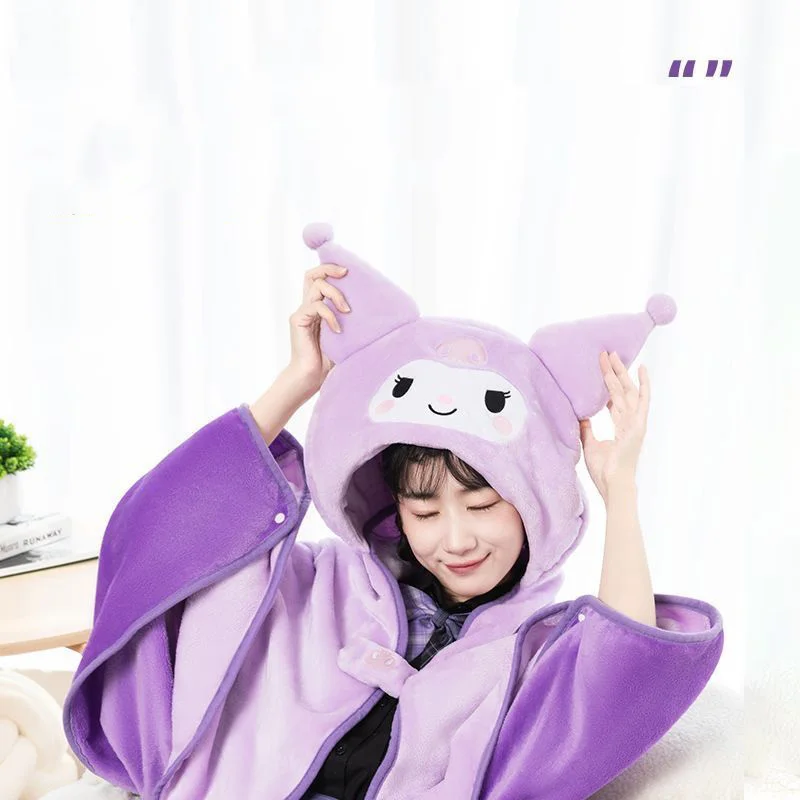 Повседневное одеяло Sanrio Kuromi, Крутое одеяло для сна с шапкой, теплое милое одеяло из искусственной кожи, одеяло для кондиционера, четыре сезона
Повседневное одеяло Sanrio Kuromi, Крутое одеяло для сна с шапкой, теплое милое одеяло из искусственной кожи, одеяло для кондиционера, четыре сезона