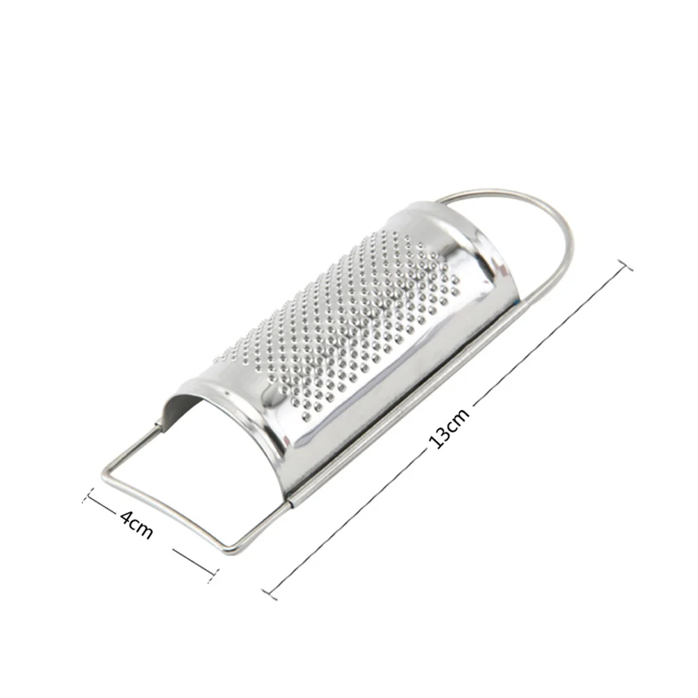 1 pc Cheese Planer Semicircular Stainless Steel Multifunction Zester Kitchen Tool Grater with Cleaning Brush for Garlic Fruits
1 pc Cheese Planer Semicircular Stainless Steel Multifunction Zester Kitchen Tool Grater with Cleaning Brush for Garlic Fruits