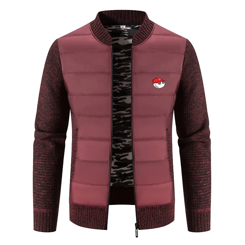 2022 new golf men's jacket coat autumn and winter knitted sweater coat fleece thickening casual men's jacket zipper coat coat
2022 new golf men's jacket coat autumn and winter knitted sweater coat fleece thickening casual men's jacket zipper coat coat