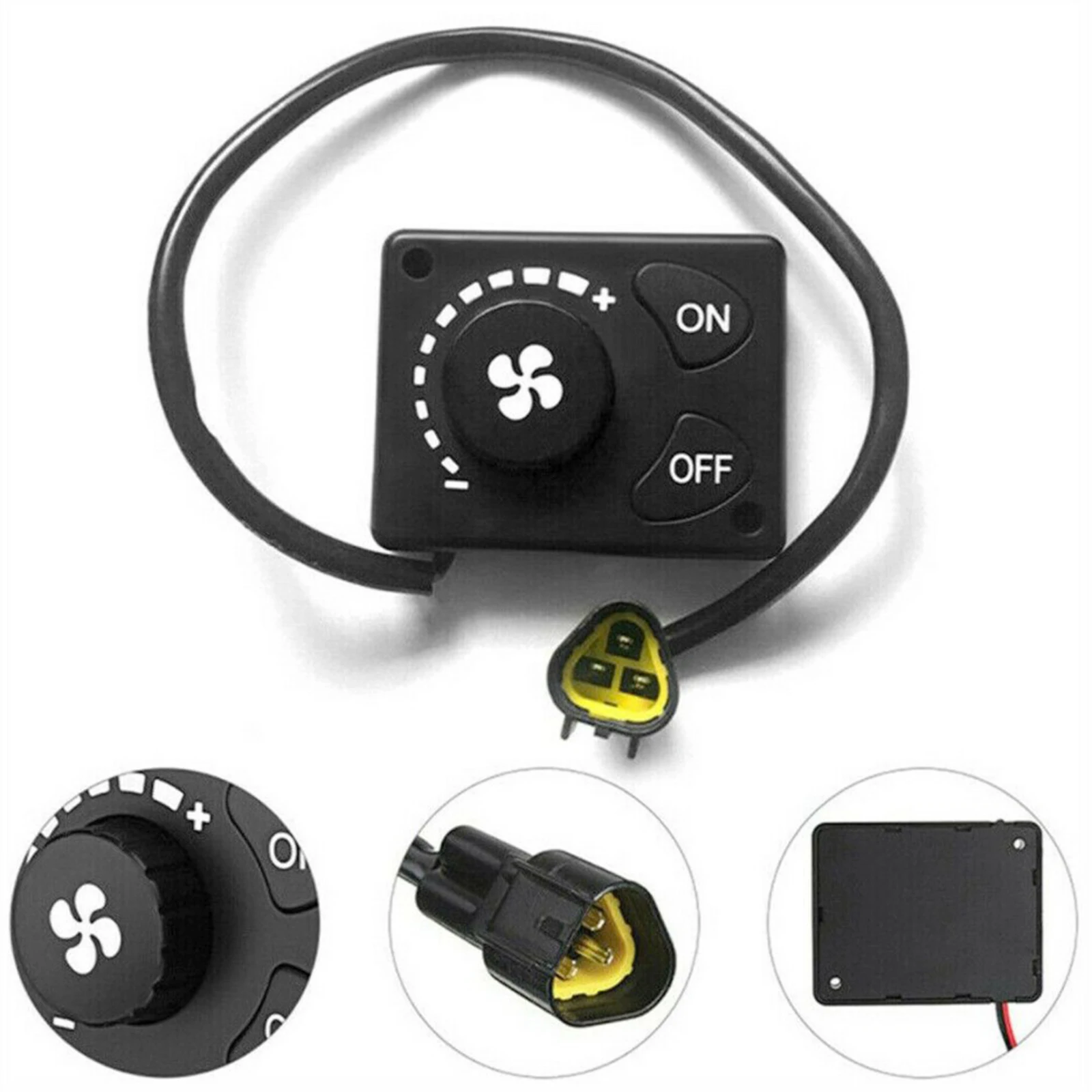 For 12V/24V Air Diesel Heater Timing Knob Switch Parking Heater Controller Car Accessories High-quality Heater Knob Switch
For 12V/24V Air Diesel Heater Timing Knob Switch Parking Heater Controller Car Accessories High-quality Heater Knob Switch