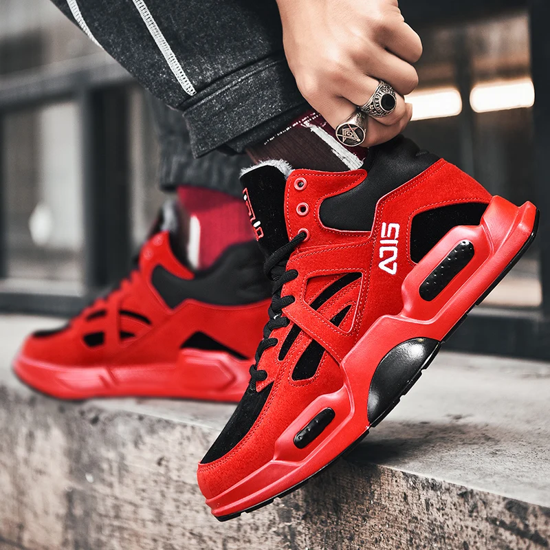 New Fashion High-top Male Sneakers Outdoor Non-slip Wear-resistant Shoes Mixed Color Men's Casual Shoes High Quality Spring
New Fashion High-top Male Sneakers Outdoor Non-slip Wear-resistant Shoes Mixed Color Men's Casual Shoes High Quality Spring