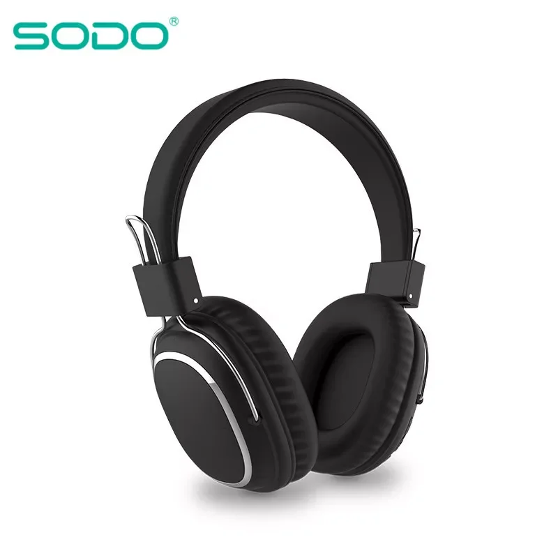 SODO 1004 Wireless Headphone Foldable Bluetooth-compatible 5.0 Stereo Headset Wired Wireless Headphones with Mic Support TF Card
SODO 1004 Wireless Headphone Foldable Bluetooth-compatible 5.0 Stereo Headset Wired Wireless Headphones with Mic Support TF Card
