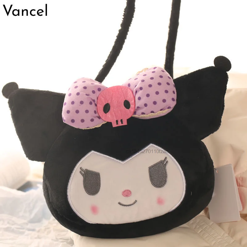 Sanrio Kuromi Student Cartoon Layer Plush Zipper Single Shoulder Storage Messenger Bag Kawaii Handbag Gift For Y2k Lovely Girl
Sanrio Kuromi Student Cartoon Layer Plush Zipper Single Shoulder Storage Messenger Bag Kawaii Handbag Gift For Y2k Lovely Girl