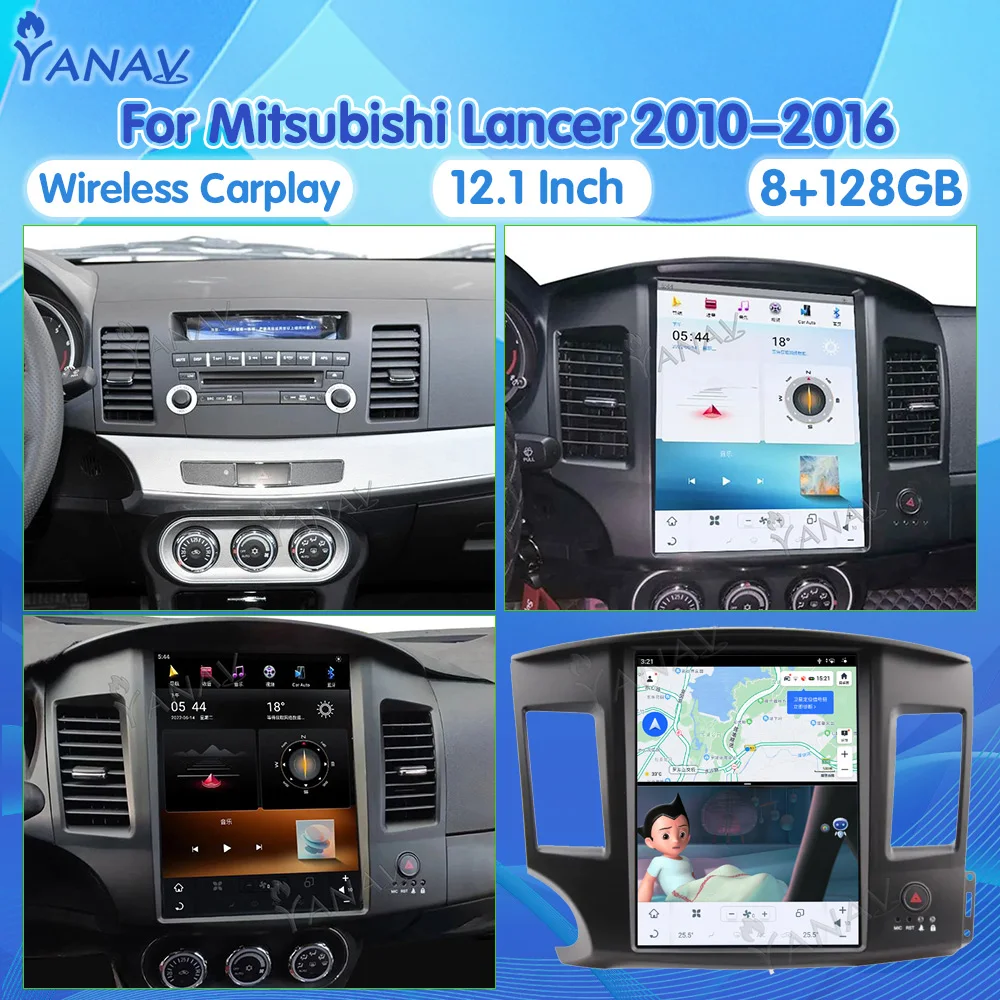 For Mitsubishi Lancer 2010-2016 Qualcomm Android 11 Car Radio GPS Navigation Multimedia Video Player Auto Stereo 4G WIFI DSP
For Mitsubishi Lancer 2010-2016 Qualcomm Android 11 Car Radio GPS Navigation Multimedia Video Player Auto Stereo 4G WIFI DSP