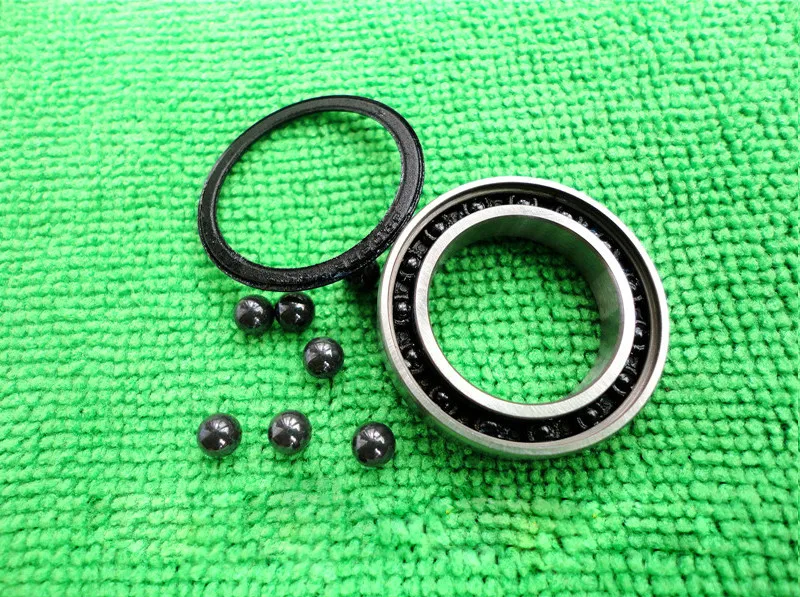 6902 Hybrid Ceramic Bearing 15x28x7 mm ABEC-1 ( 1 PC ) Bicycle Bottom Brackets & Spares 6902RS Si3N4 Ball Bearings
6902 Hybrid Ceramic Bearing 15x28x7 mm ABEC-1 ( 1 PC ) Bicycle Bottom Brackets & Spares 6902RS Si3N4 Ball Bearings