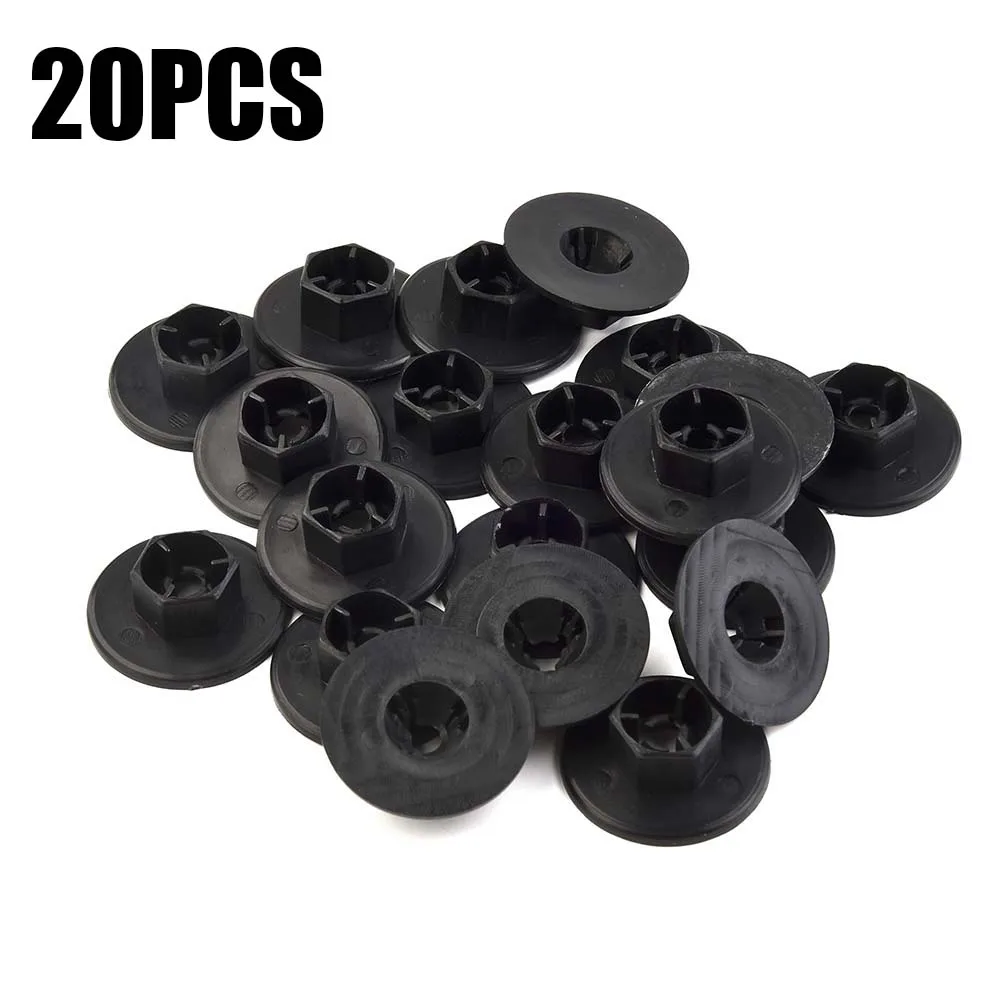 20pcs Wheelhouse Fender Liner Nut Grommet 84145-26000 For Hyundai For Kia Black Plastic Car Clips Accessories
20pcs Wheelhouse Fender Liner Nut Grommet 84145-26000 For Hyundai For Kia Black Plastic Car Clips Accessories