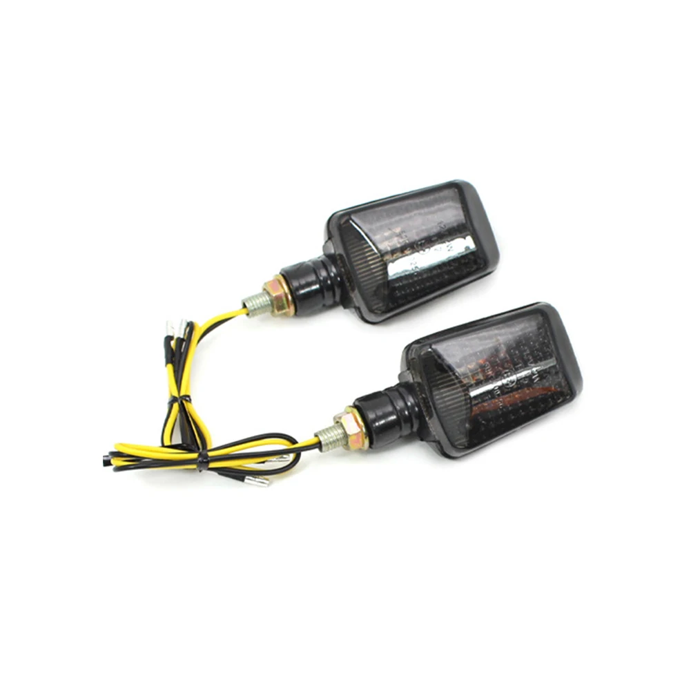 Light Motorcycle Turn Signal Lights 12V 2 Wires 2PC 8mm 95g Amber Black Turn Signal Lights Plastic Shell Housing
Light Motorcycle Turn Signal Lights 12V 2 Wires 2PC 8mm 95g Amber Black Turn Signal Lights Plastic Shell Housing