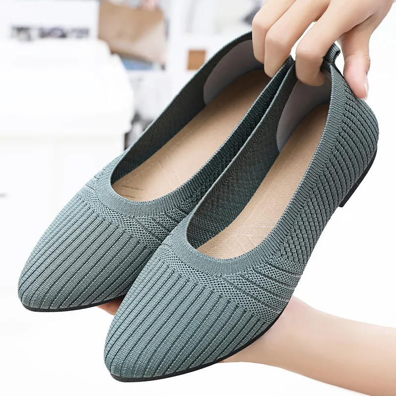 Summer Shoes for Women Breathable Hollow Casual Slip-On Flats Shoes 2023 New Woman Shoes for Dropshipping Womens Shoes
Summer Shoes for Women Breathable Hollow Casual Slip-On Flats Shoes 2023 New Woman Shoes for Dropshipping Womens Shoes