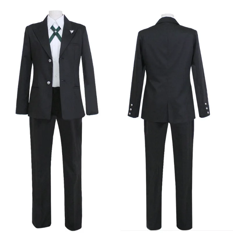 Danganronpa Halloween Anime Togami Byakuya Cosplay Costume Suit Clothes Outfit Uniform Black Coat Pants Men Adult Shirt Full Set
Danganronpa Halloween Anime Togami Byakuya Cosplay Costume Suit Clothes Outfit Uniform Black Coat Pants Men Adult Shirt Full Set