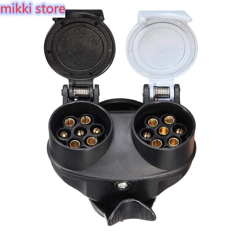 Trailer Plug Socket 13 to 7 Pin N & S Sockets Towbar Towing Conversion 12V Trailer Wiring Connector Plug Adapter EU Plug
Trailer Plug Socket 13 to 7 Pin N & S Sockets Towbar Towing Conversion 12V Trailer Wiring Connector Plug Adapter EU Plug