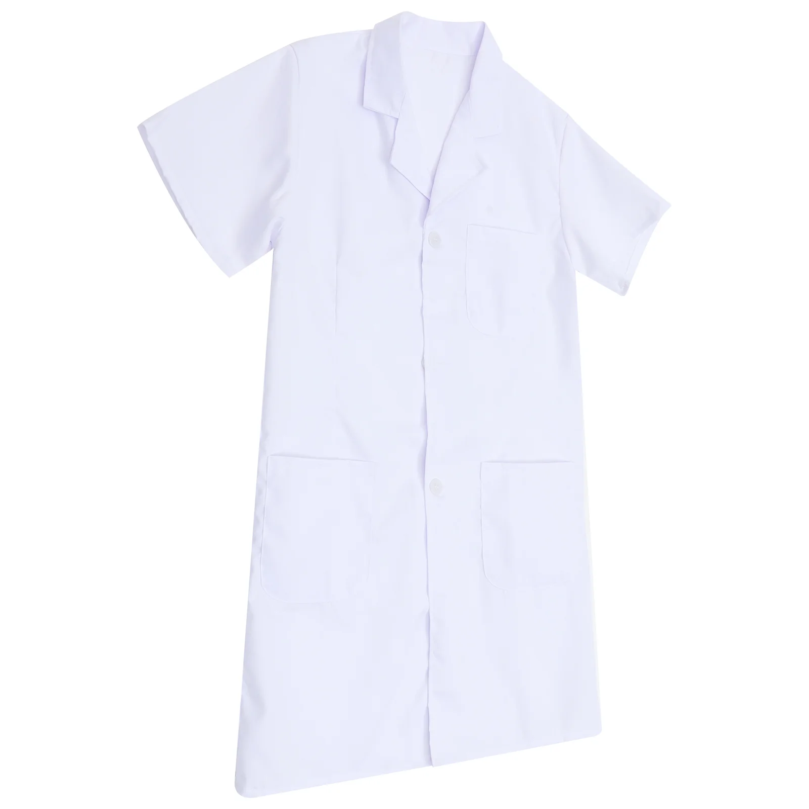 Womens Coat White Short Sleeve Uniform with Pockets Workwear Unisex Coat Uniform Nurse Coat,
Womens Coat White Short Sleeve Uniform with Pockets Workwear Unisex Coat Uniform Nurse Coat,