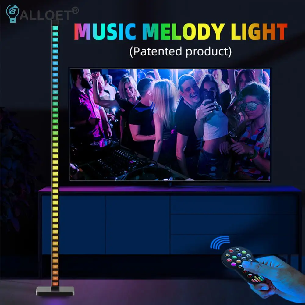 RGB LED Strip Light Music Sound Control Rhythm Ambient Voice Activated Atmosphere Lamp Backlight Night Light for Bar DJ Disco
RGB LED Strip Light Music Sound Control Rhythm Ambient Voice Activated Atmosphere Lamp Backlight Night Light for Bar DJ Disco